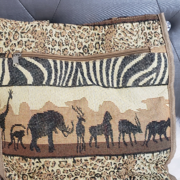 Benjamin jordan Safari print hadbag - Picture 5 of 16
